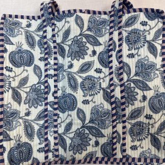 Fabric Quilted Tote Bag